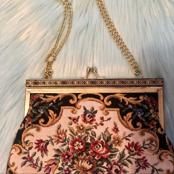 VTG Embroidered Purse 👜 - Picture 2 of 16